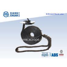 3-Strand Dock Linha com Dnv Certificado Aprovado